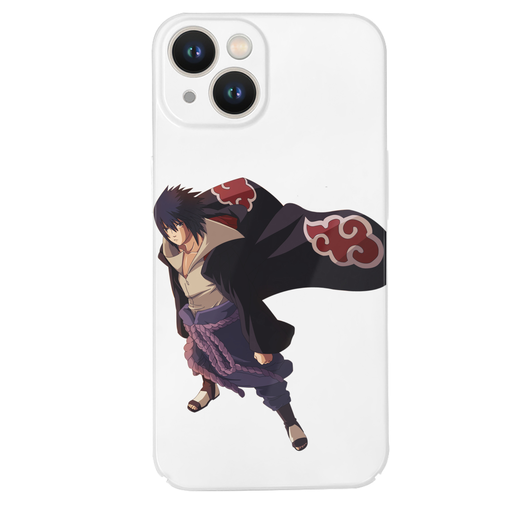 （画像用） NARUTO -ナルト- うちは サスケ Uchiha Sasuke 【iPhone 14シリーズ対応】ハードケース